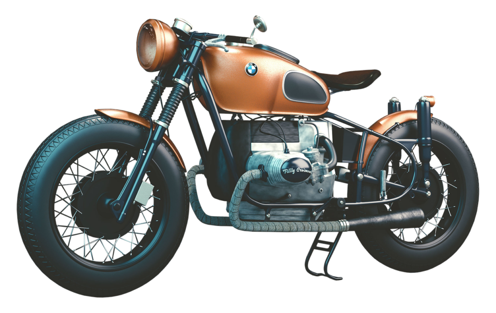Motocykl firmy BMW